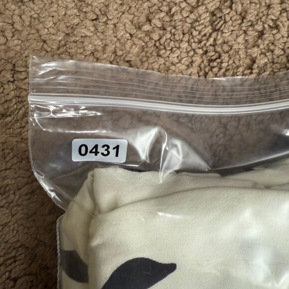 Asos White & Black Long Sleeves Collared Leaf Print Maxi Shirt Dress Size 0 - Picture 6 of 6